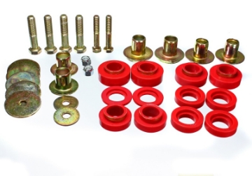 Picture of Energy Suspension Firebird Body Mount Set - Red