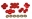 Picture of Energy Suspension GM Body Mount - Red