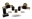 Picture of Energy Suspension GM 7-8in Rear Stab Bushing Set - Black