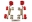 Picture of Energy Suspension GM 4 X Front Stab Bar Bushing - Red