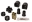 Picture of Energy Suspension 24Mm Corvette Front Sway Bar - Black