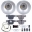 Picture of Power Stop 11-15 BMW 740i Rear Z23 Evolution Sport Coated Brake Kit