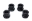 Picture of Energy Suspension Rack & Pinion Bushings - Black