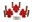 Picture of Energy Suspension Ford 4 Wd Front Spring Bushing Set - Red