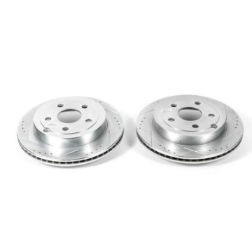 Picture of Power Stop 08-09 Pontiac G8 Rear Evolution Drilled & Slotted Rotors - Pair