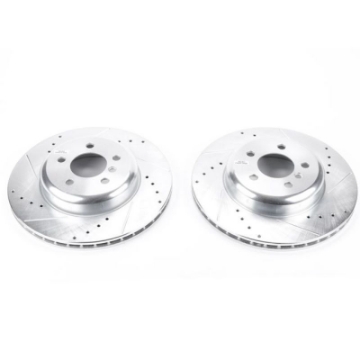 Picture of Power Stop 16-18 BMW 320i xDrive Rear Evolution Drilled & Slotted Rotors - Pair