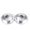 Picture of Power Stop 13-21 Toyota Land Cruiser Rear Evolution Drilled & Slotted Rotors - Pair