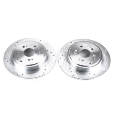 Picture of Power Stop 06-14 Honda Ridgeline Rear Evolution Drilled & Slotted Rotors - Pair