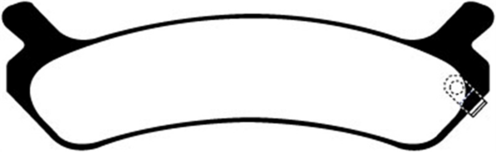 Picture of EBC 92-94 Hyundai Sonata 2-0 Greenstuff Rear Brake Pads