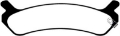 Picture of EBC 92-94 Hyundai Sonata 2-0 Greenstuff Rear Brake Pads