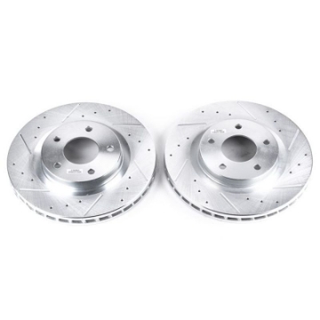 Picture of Power Stop 11-14 Chrysler 200 Front Evolution Drilled & Slotted Rotors - Pair