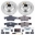 Picture of Power Stop 10-13 Mercedes-Benz S400 Rear Z23 Evolution Sport Coated Brake Kit