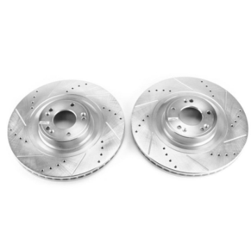 Picture of Power Stop 12-16 Hyundai Equus Front Evolution Drilled & Slotted Rotors - Pair