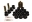 Picture of Energy Suspension Spring Bushings - Black