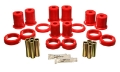 Picture of Energy Suspension Ford Diff Control Arm W-Thrust Washer - Red