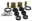 Picture of Energy Suspension Ford Control Arm Bushings - Black