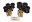Picture of Energy Suspension Ford Rear Control Arm Bushing Set - Black