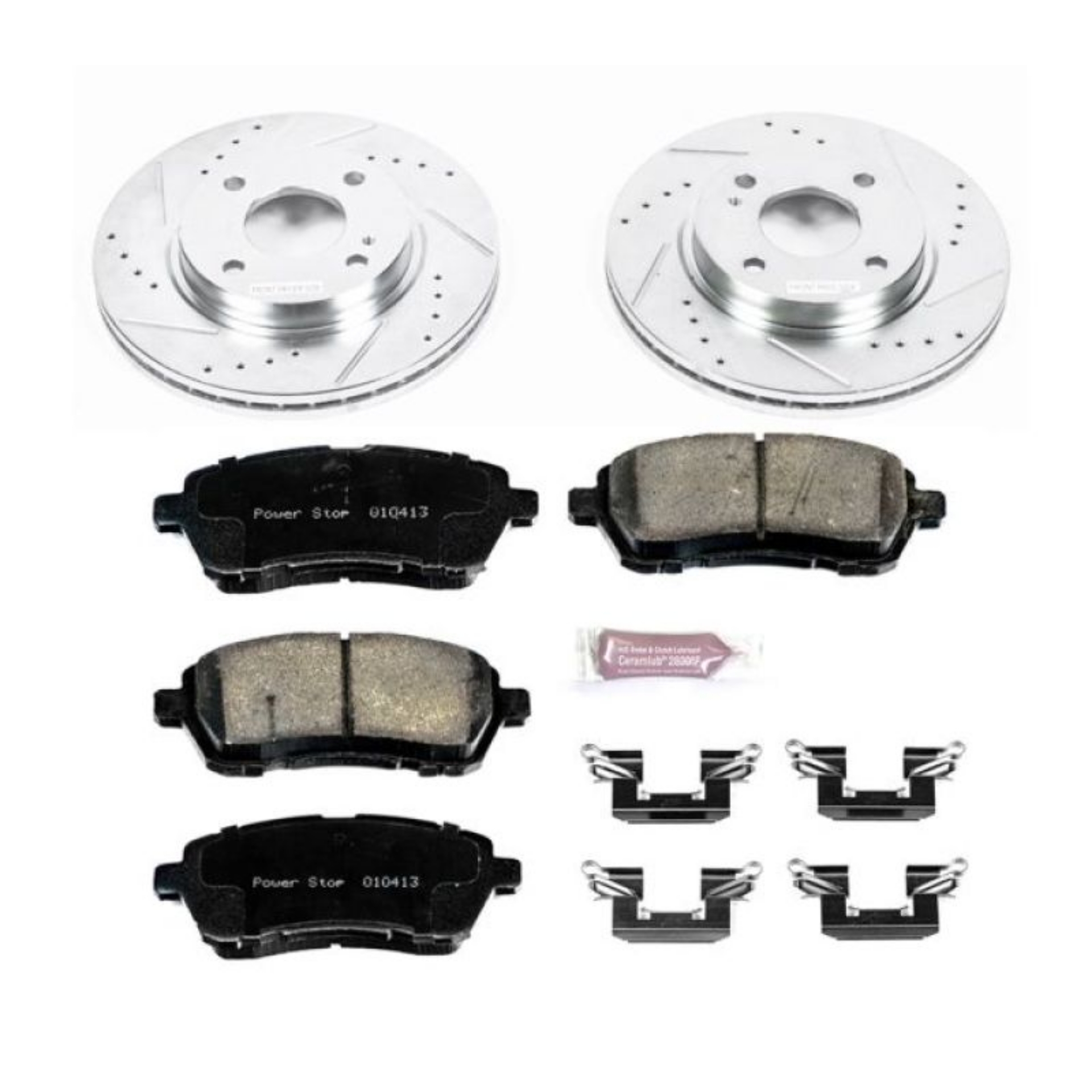 Picture of Power Stop 11-19 Ford Fiesta Front Z23 Evolution Sport Brake Kit