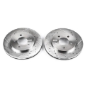 Picture of Power Stop 2000 Chrysler Grand Voyager Front Evolution Drilled & Slotted Rotors - Pair