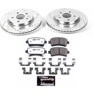 Picture of Power Stop 2010 Buick Allure Rear Z26 Street Warrior Brake Kit