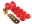 Picture of Energy Suspension 32Mm Front Sway Bar Set - Red