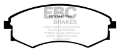 Picture of EBC 92-95 Hyundai Elantra 1-6 Yellowstuff Front Brake Pads