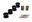 Picture of Energy Suspension Track Rod Bushing Set - Black