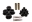 Picture of Energy Suspension Spring Bushings - Black