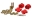 Picture of Energy Suspension 1in Sway Bar Bushing - Red