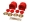 Picture of Energy Suspension Ft Sway Bar Bushing Set -32Mm - Red
