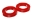 Picture of Energy Suspension R1500 2Wd Front Coil Spring Isolator Set - Red