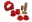 Picture of Energy Suspension Steering Rack Bushing Set - Red