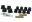 Picture of Energy Suspension Toy 4 X Spring Bushing O-E-M- - Black