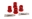 Picture of Energy Suspension Spring Bushings - Red