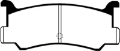 Picture of EBC 92-95 Mazda MX3 1-6 Greenstuff Rear Brake Pads