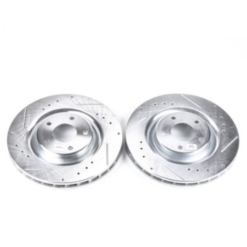 Picture of Power Stop 06-09 Cadillac XLR Front Evolution Drilled & Slotted Rotors - Pair