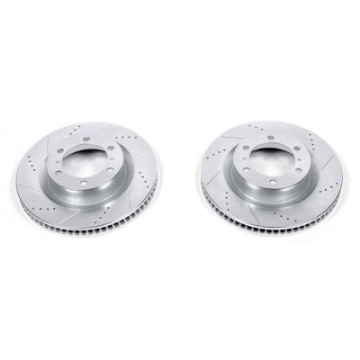 Picture of Power Stop 10-24 Toyota 4Runner Front Evolution Drilled & Slotted Rotors - Pair