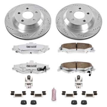 Picture of Power Stop 98-02 Chevrolet Camaro Rear Z26 Street Warrior Brake Kit