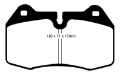 Picture of EBC 92-95 Nissan Skyline R32 2-6 Twin Turbo GT-R V-Spec Ultimax2 Front Brake Pads
