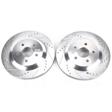 Picture of Power Stop 04-07 Ford Freestar Rear Evolution Drilled & Slotted Rotors - Pair