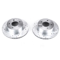 Picture of Power Stop 90-99 Jeep Cherokee Front Evolution Drilled & Slotted Rotors - Pair