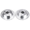 Picture of Power Stop 01-03 Acura CL Rear Evolution Drilled & Slotted Rotors - Pair