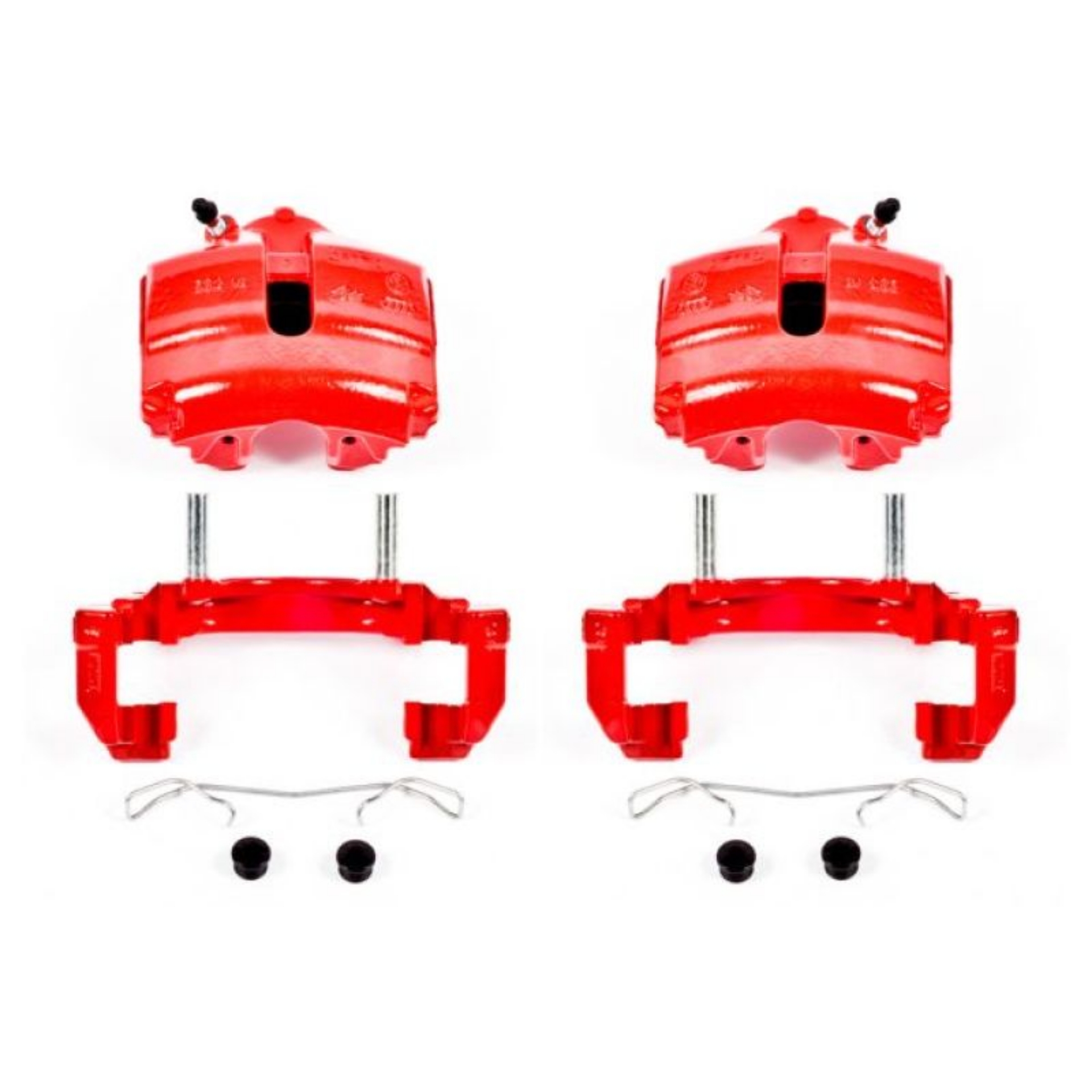 Picture of Power Stop 08-09 Audi TT Front Red Calipers w-Brackets - Pair