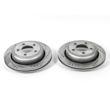 Picture of Power Stop 10-11 Ford Ranger Rear Evolution Drilled & Slotted Rotors - Pair