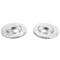 Picture of Power Stop 17-19 Chrysler Pacifica Front Evolution Drilled & Slotted Rotors - Pair
