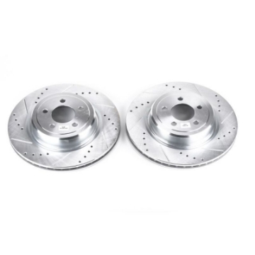 Picture of Power Stop 06-18 Dodge Charger Rear Evolution Drilled & Slotted Rotors - Pair