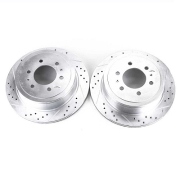 Picture of Power Stop 04-11 Ford F-150 Rear Evolution Drilled & Slotted Rotors - Pair