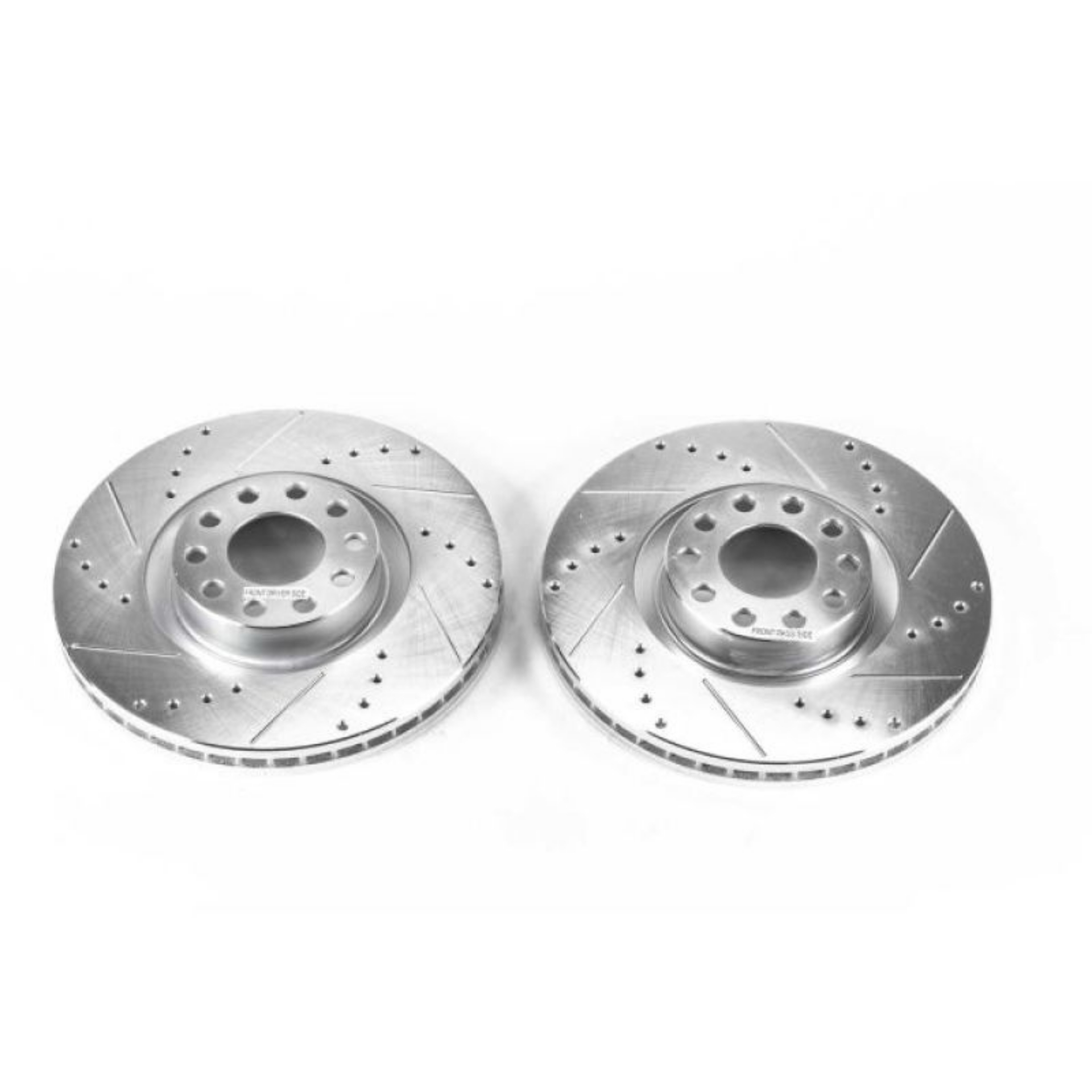 Picture of Power Stop 00-04 Audi A6 Quattro Front Evolution Drilled & Slotted Rotors - Pair