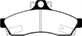 Picture of EBC 92-96 Chevrolet Caprice 4-3 Police Greenstuff Rear Brake Pads