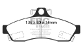 Picture of EBC 92-96 Chevrolet Caprice 4-3 Police Greenstuff Rear Brake Pads